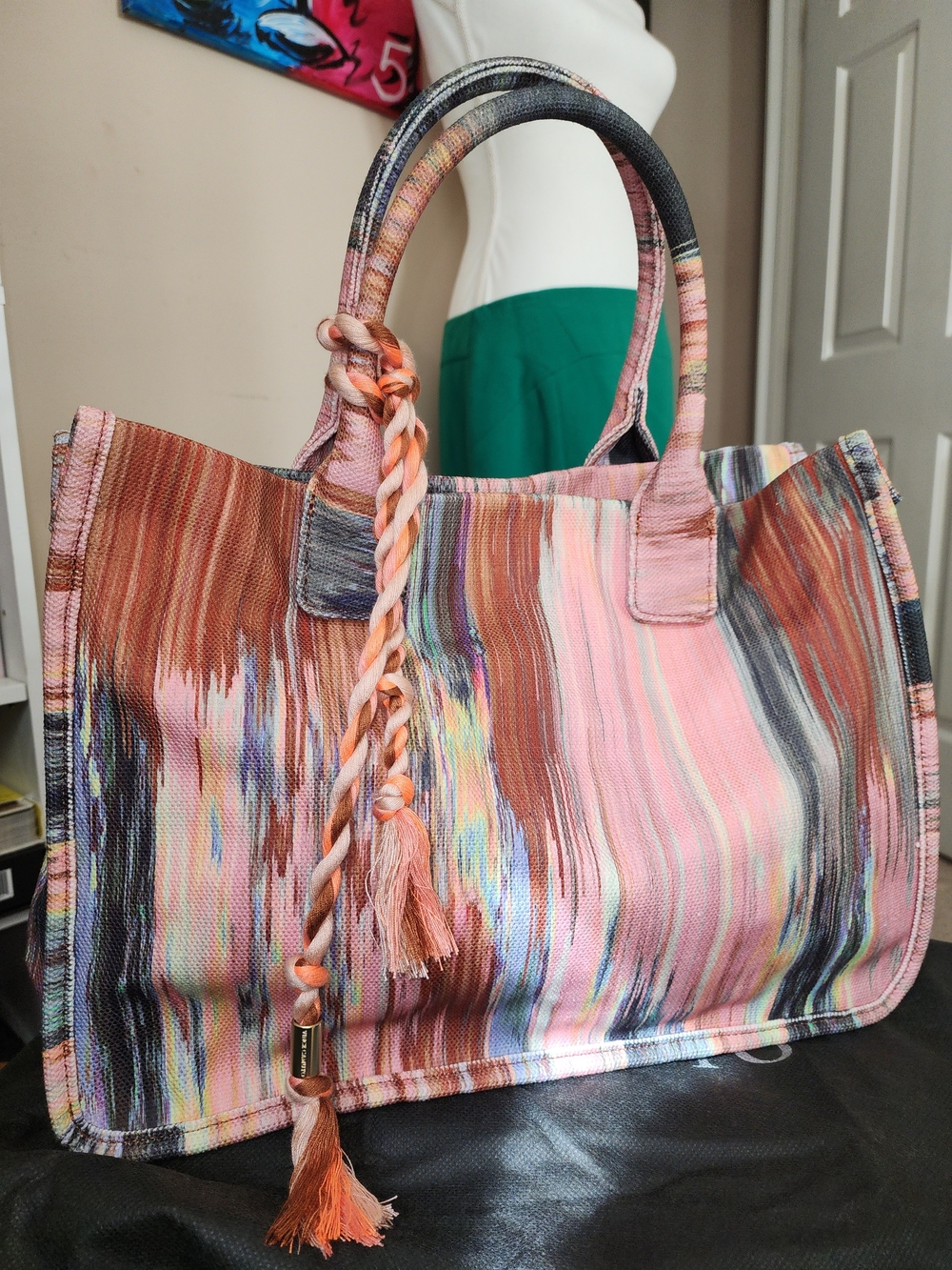 Vince Camuto OrlaTote w Braided Tassel